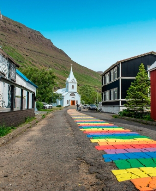 A historic town in the Eastfjords.